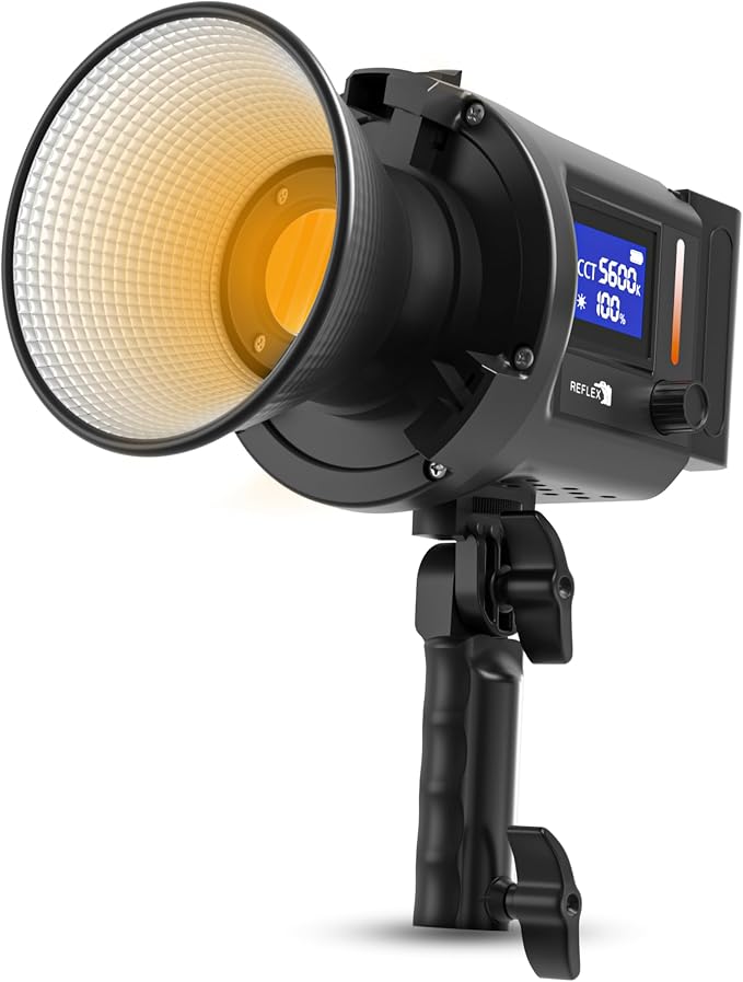 REFLEX CAMERA Professional 80W Handheld LED Photography Light – Portable Studio by ReflexCamera