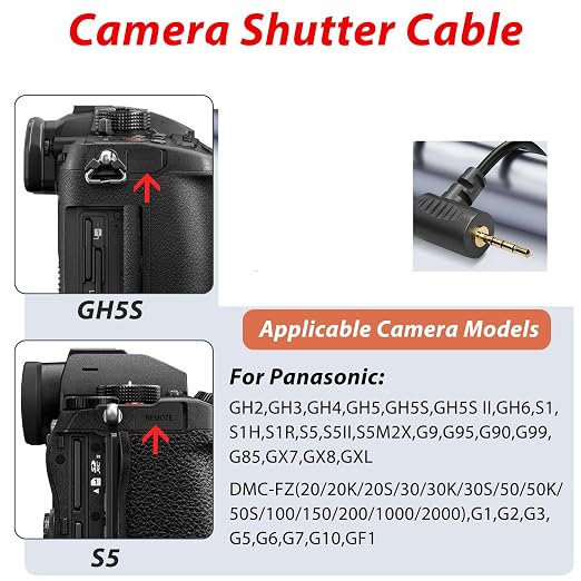 RSS-P for DJI Ronin stabilizer Connected to GH Remote Shutter Cable Camera and - Image 3