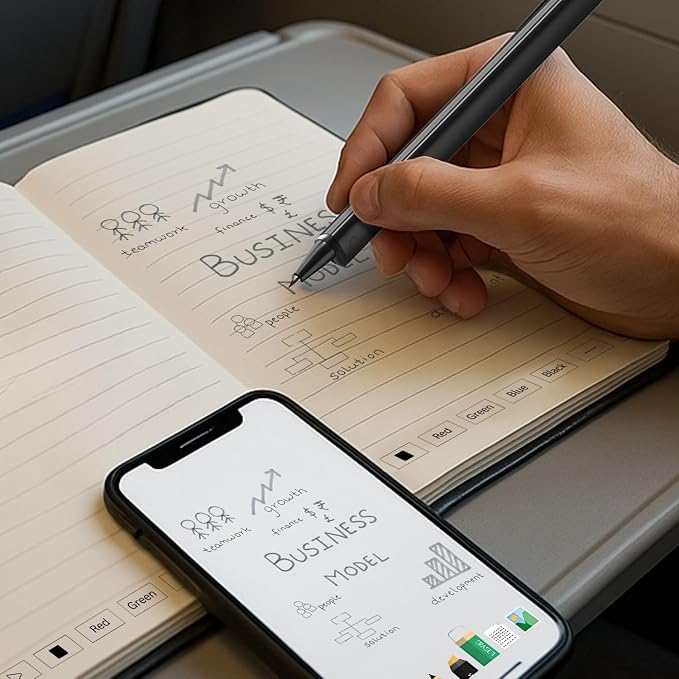 SyncPen Digital Notebook Smart Pen Set | Real Time Sync from Paper to App - Image 2