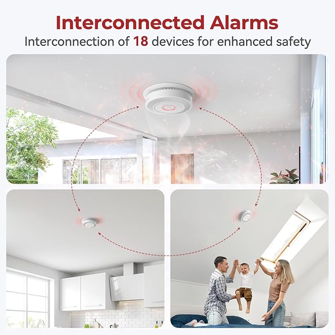 SITERLINK Hardwired Smoke and Carbon Monoxide Detector - Image 5