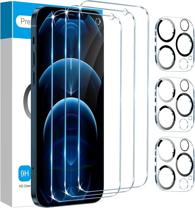 Fotbor for iPhone 12 Pro Screen Protector by Fotbor