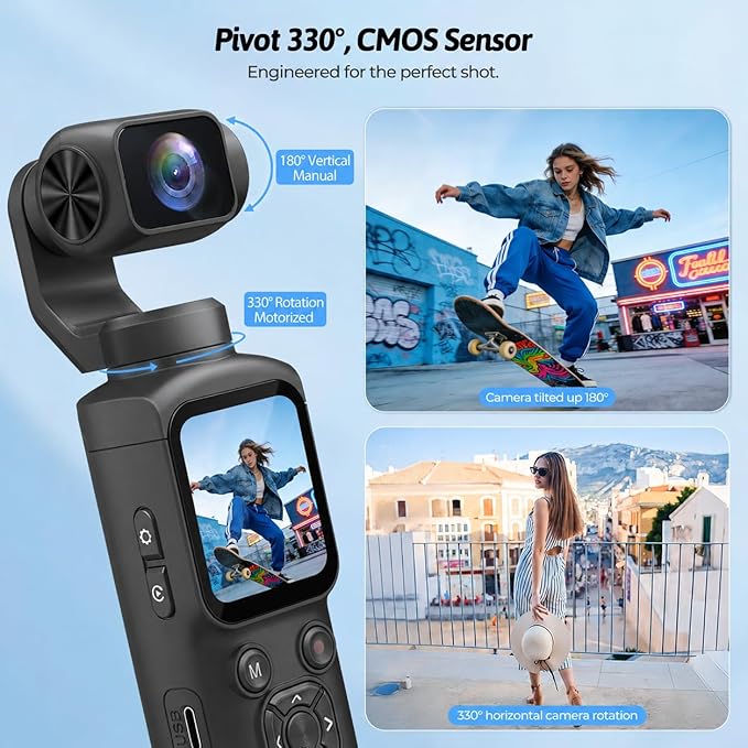 4K Vlogging Camera for YouTube, 75MP Pocket Digital Camera - Image 4