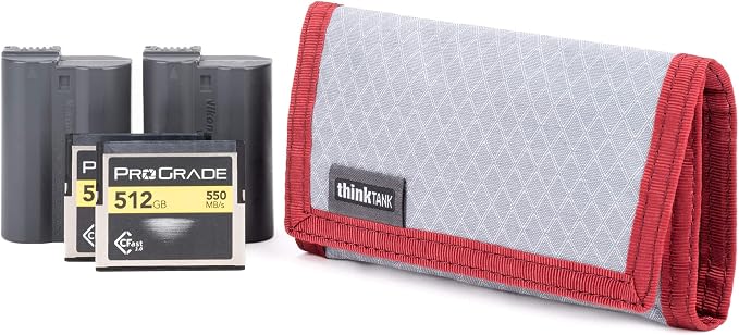 Think Tank Memory Card and Battery Wallet, Holds 2 CF or 4 SD Memory Cards by ThinkTankPhoto