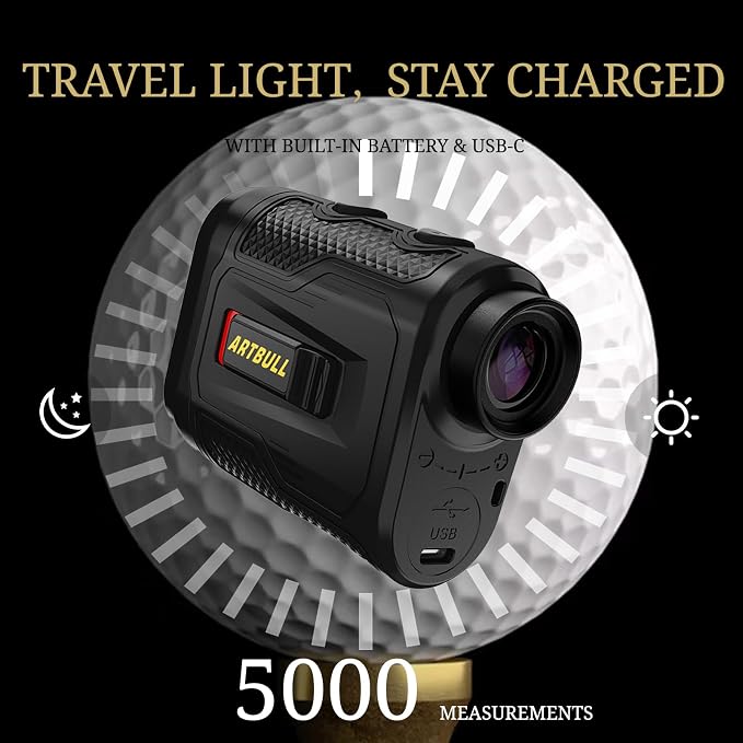 7 in 1 Golf Laser Rangefinder 6X Magnification - Image 3