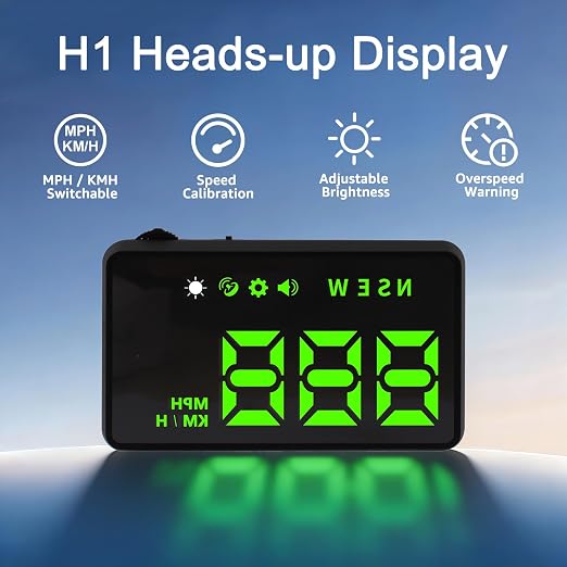 Heads up Display for Cars, Car HUD, Head up Display for Car, Car Speedometer - Image 3