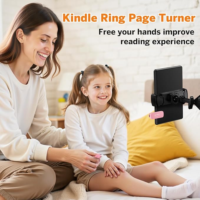 Page Turner Ring for Kindle, Remote Control for iPhone iPad Android Tablets - Image 2