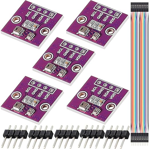 5 pcs Temperature Humidity Sensor Module Atmospheric Pressure Module AHT20 + by DKARDU