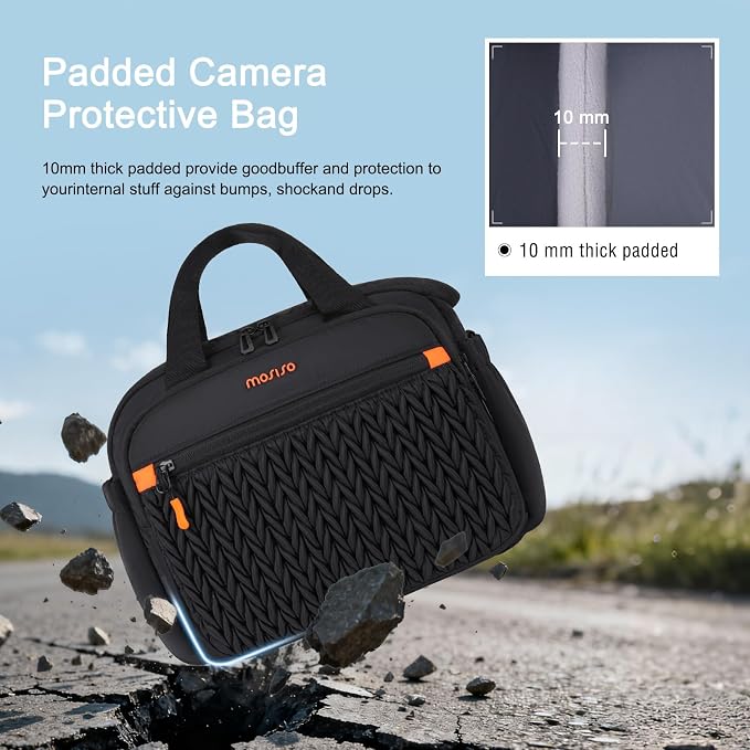 MOSISO Camera Bag for Photographers, Photography Shoulder Bag for - Image 3