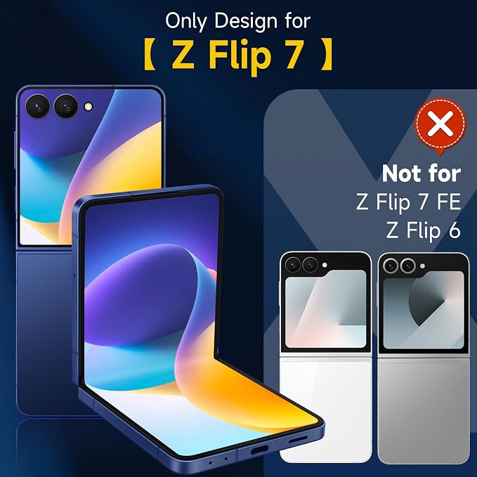 YWXTW EZ Alignment for Samsung Galaxy Z Flip 7 Screen Protector, Anti Scratch - Image 7