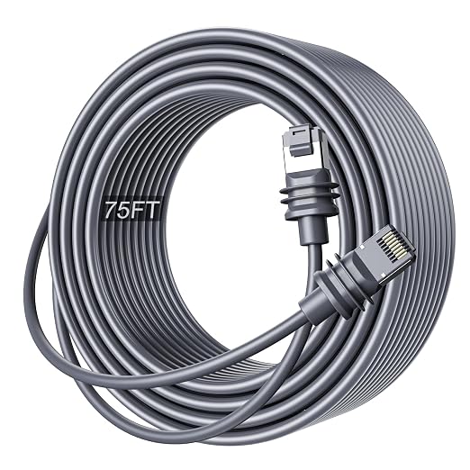Starlink Standard 4 Cable, Replacement Cat6 Waterproof Internet Cable by SURVADV