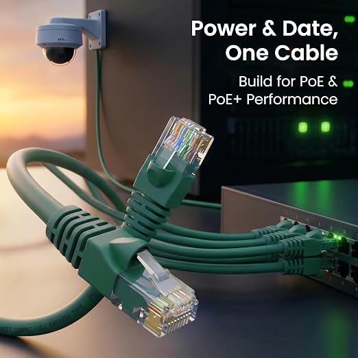 GEARit Cat 6 Ethernet Patch Cable 10 ft Green Cat6 Patch Cables 10ft - Image 7