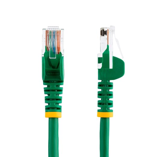 StarTech.com Cat5e Ethernet Cable - 5 ft - Green- Patch Cable - Snagless Cat5e - Image 2