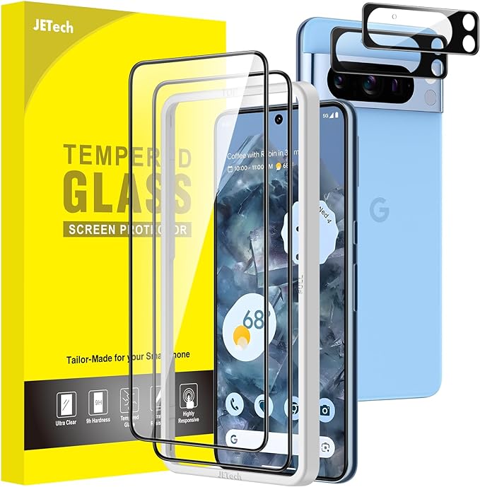 JETech Full Coverage Screen Protector by JETech