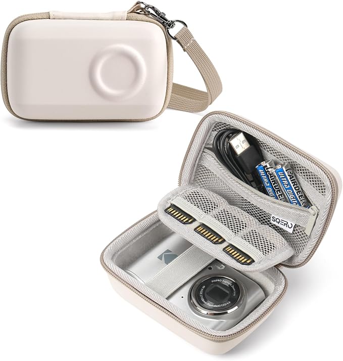 SQERO Digital Camera Case for KODAK PIXPRO FZ45 FZ55 & CAMKORY 1080P by SQERO