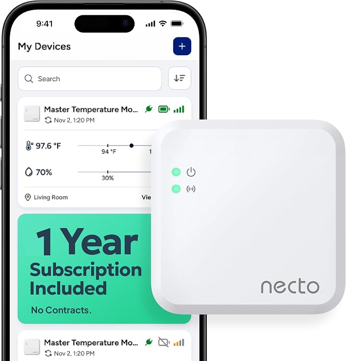 RV Pet Temperature Monitor by NECTO