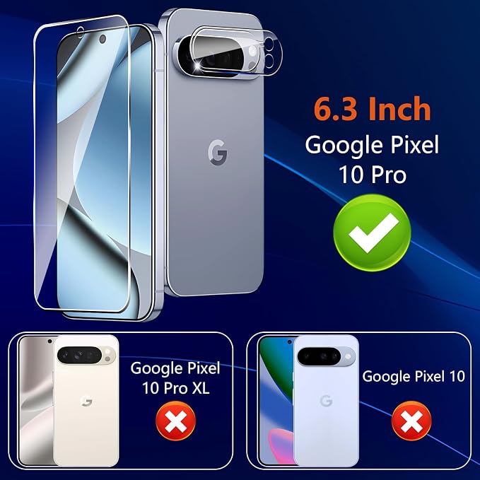Glass Screen Protector for Google Pixel 10 Pro - Image 2