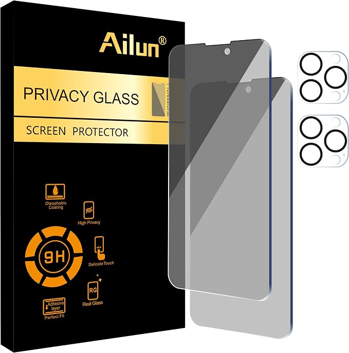Ailun 2Pack Privacy Screen Protector Compatible by Ailun