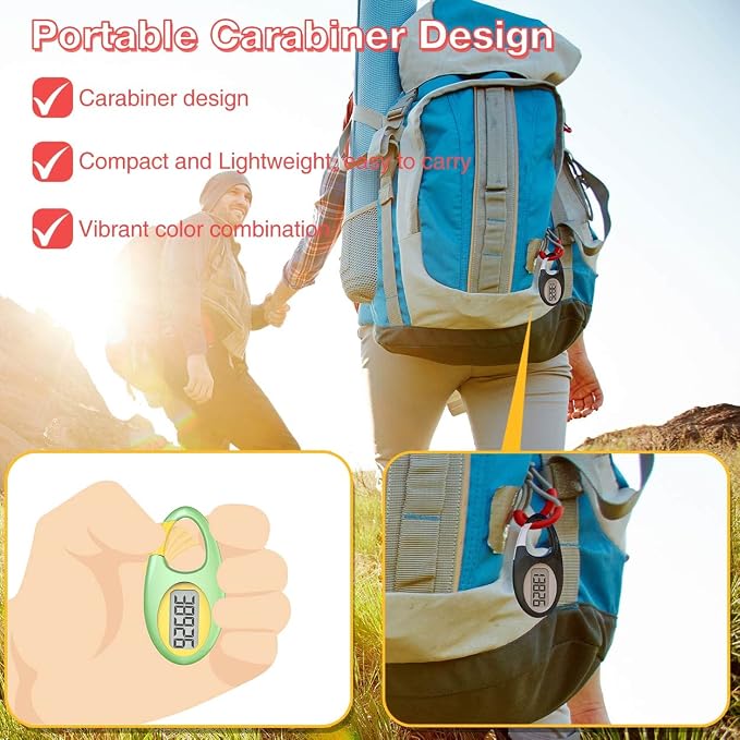 Simple 3D Step Counter, Walking Pedometer, Steps Tracker - Image 3