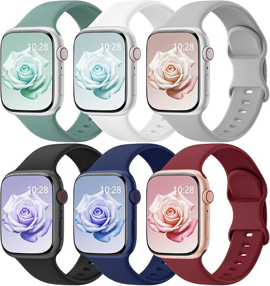 6 Pack Sport Bands Compatible by HEARTBOOM