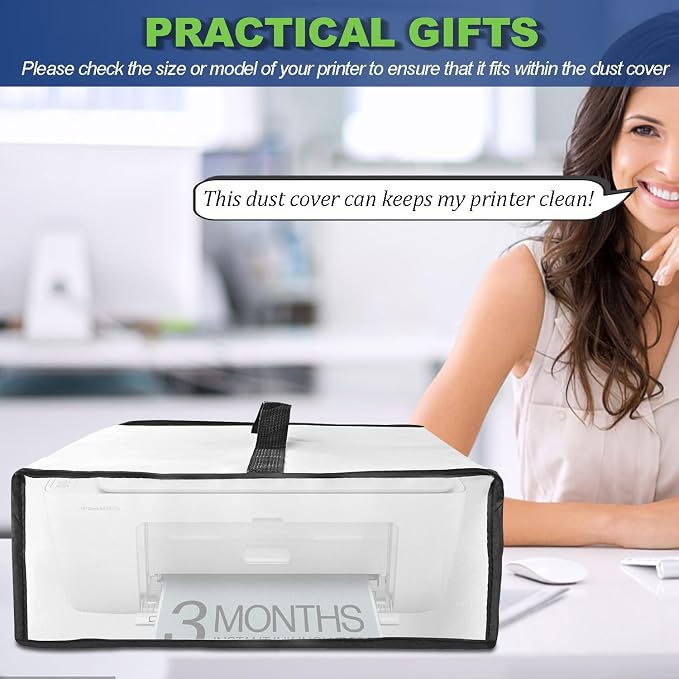Dust Cover for HP Printer, Waterproof Anti-Static Dustproof Thick Printer Cover - Image 8