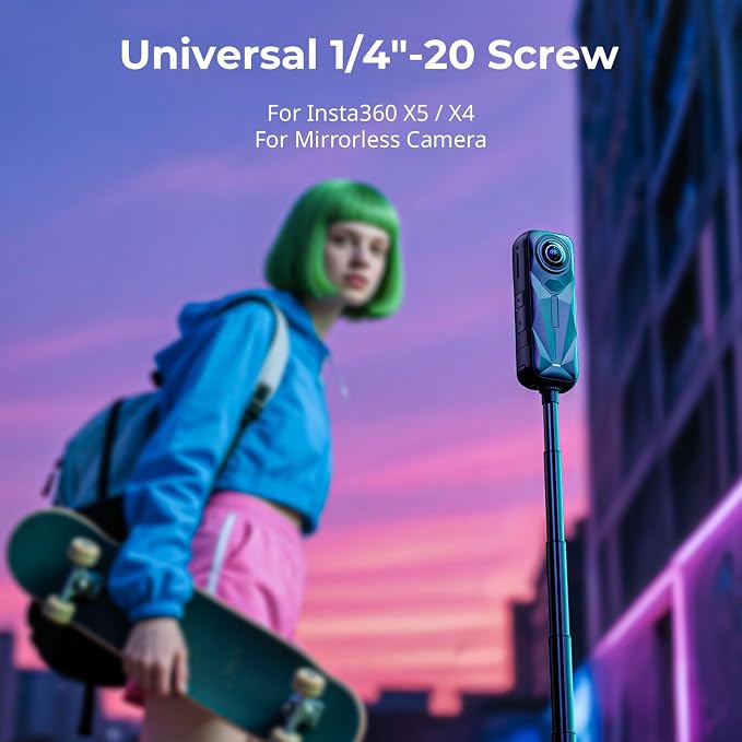 SmallRig 59" Extendable Selfie Stick Tripod - Image 6