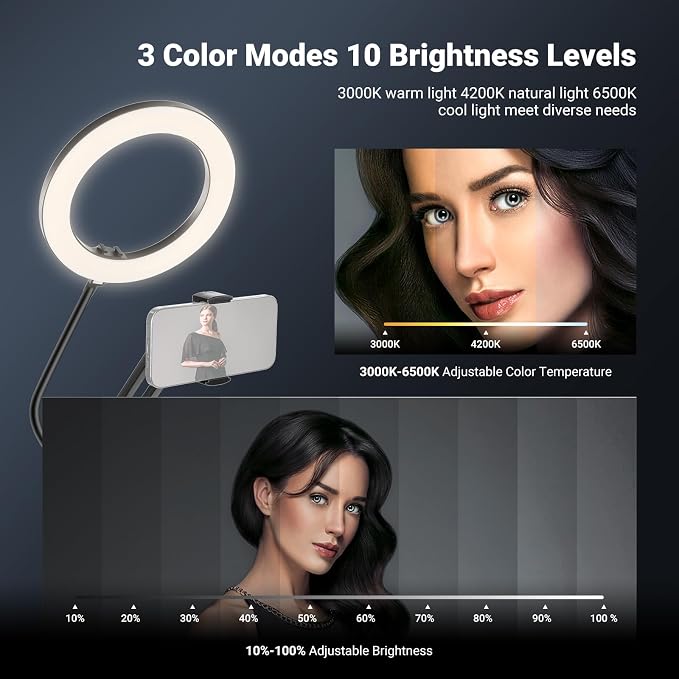 NEEWER Entry Level Version N41 8" LED Ring Light - Image 3