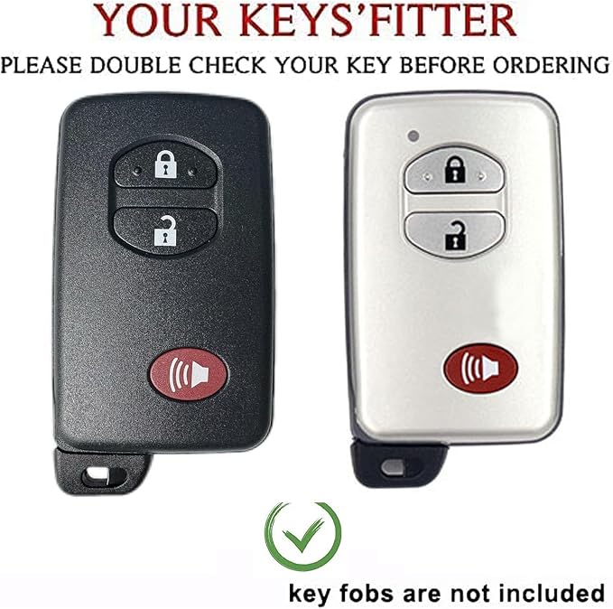 for Toyota Camry Avalon Corolla Highlander Prius RAV4 Venza Key Fob Cover - Image 2