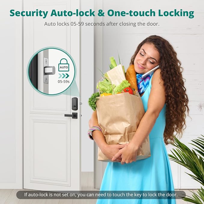 AkaGear DS10 Keyless Entry Door Lock - Image 5
