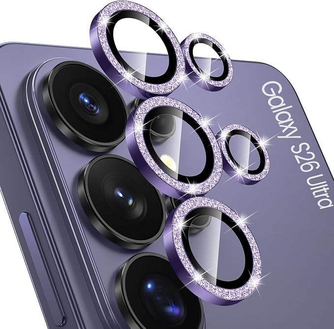 Tensea (3+2PCS Compatible with Samsung Galaxy S26 Ultra Camera Lens Protector by Tensea