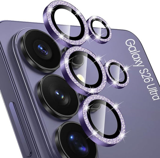 Tensea (3+2PCS Compatible with Samsung Galaxy S26 Ultra Camera Lens Protector by Tensea