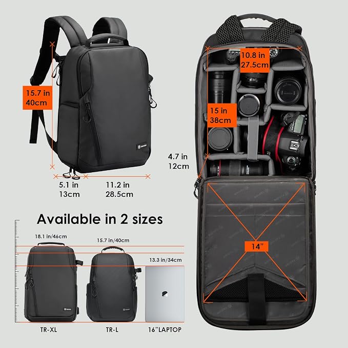 TARION Camera Backpack Slim Photography - Image 9
