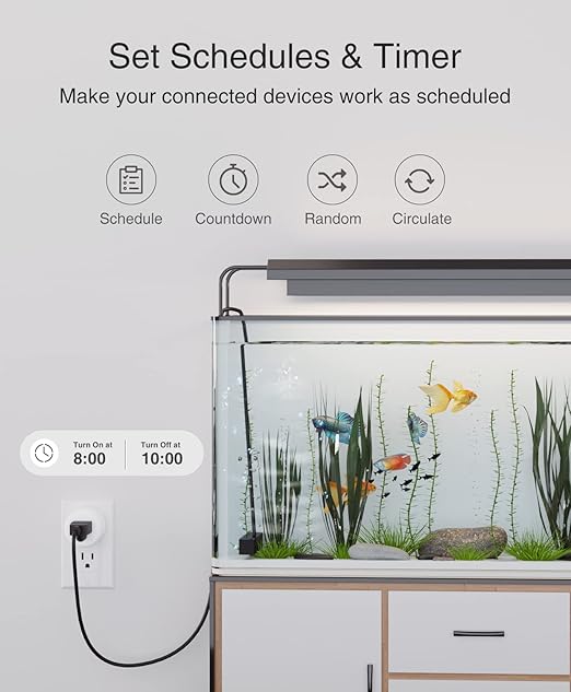 GHome Smart Plug Mini, WiFi Smart Outlet Plug Works - Image 4