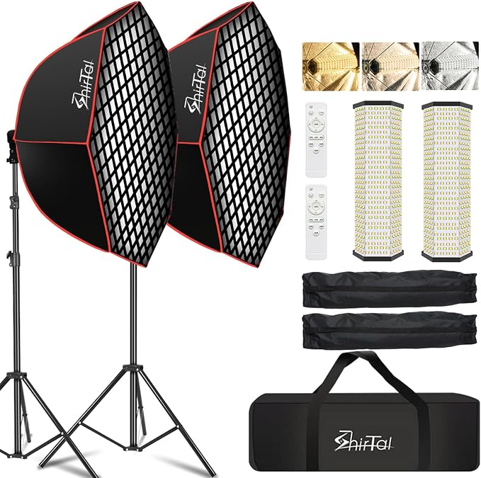 Softbox Photography Lighting Kit, Lighting by Unknown