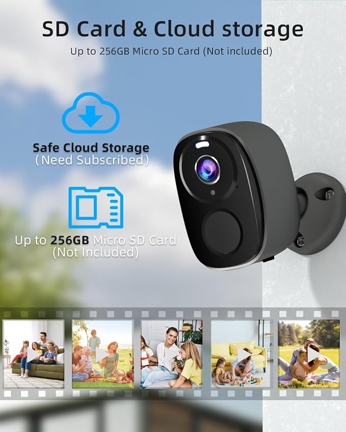 ELECCTV 5G/2.4G WiFi Security Cameras Wireless Outdoor, 2K 5G Security Camera - Image 5