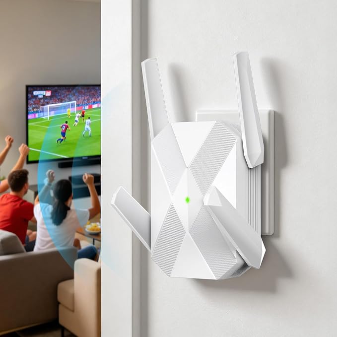 2026 AX3000 WiFi 6 Extender, WiFi Extender Signal Booster by INMUA