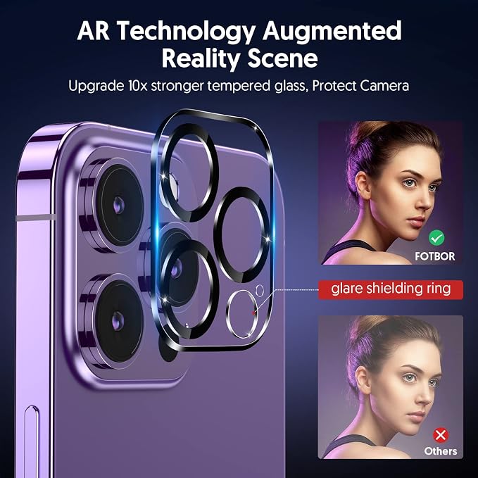 Fotbor for iPhone 14 Pro Max Screen Protector - Image 6