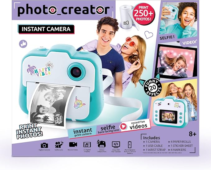 Canal Toys Photo Creator Instant Print Camera – Photo, Selfie and Video – - Image 2