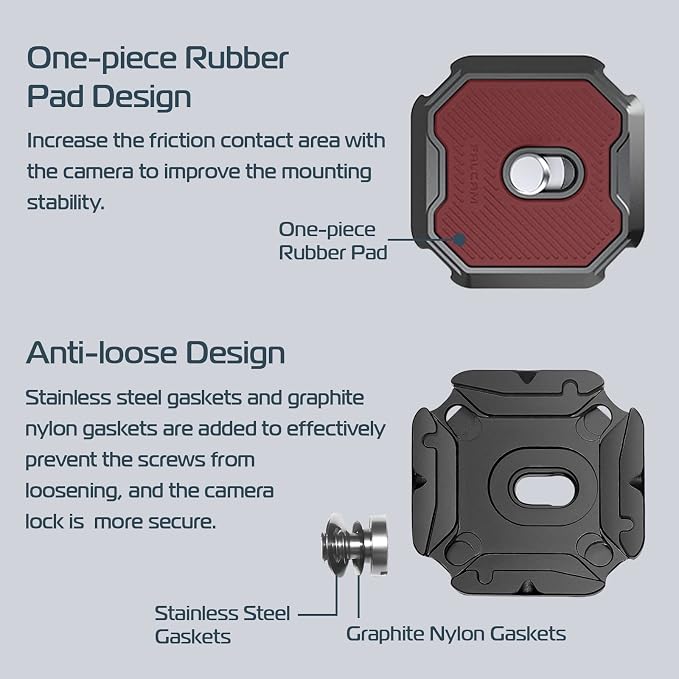 ULANZI F38 Camera Shoulder Strap Mount Quick Release - Image 6