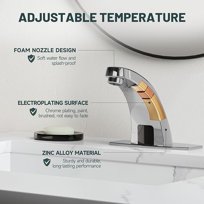 Touchless Bathroom Sink Faucet - Image 4