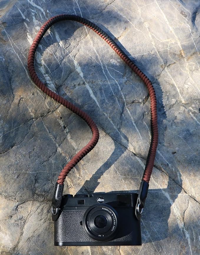 Paracord Woven Camera Neck Shoulder Strap Belt Hand Compatible - Image 5