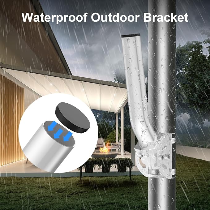 Outdoor Antenna Mount for Access Point, Pole/Wall Mount for Wireless Bridge - Image 3