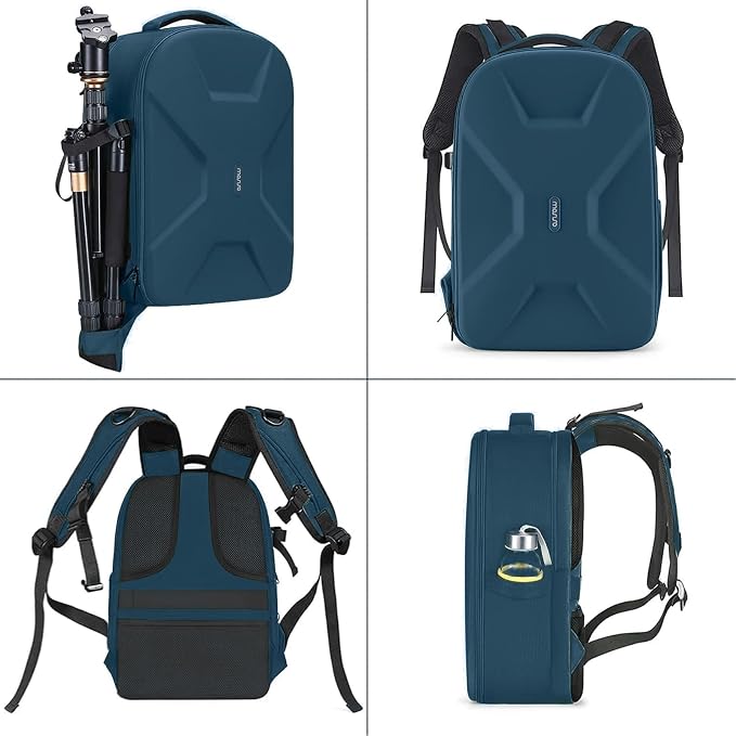 MOSISO Camera Backpack, DSLR/SLR/Mirrorless Photography Camera Bag Full Open - Image 5