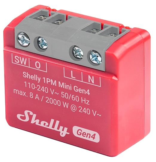 Shelly 1PM Mini Gen4 | Wi-Fi, Matter Smart Relay Switch - Image 7