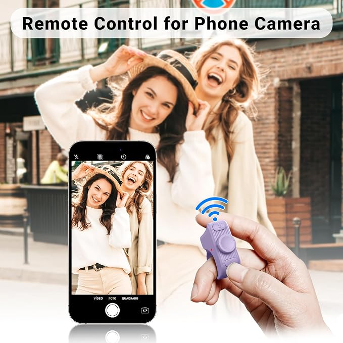 Remote Scrolling Ring for Tiktok, Page Turner for Kindle App, Tablet-Light - Image 5