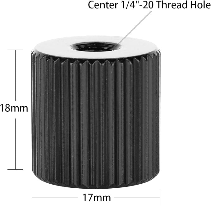2Pack ChromLives Tripod Nut Barrel Nut Connection Nut - Image 5