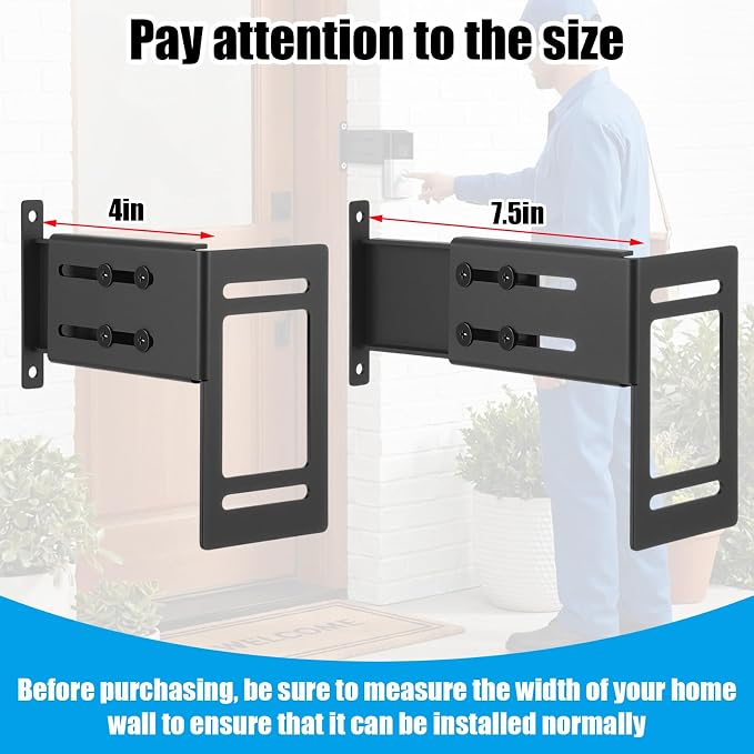 Novabright Aluminum Adjustable Doorbell Extender Compatible - Image 5
