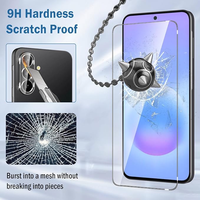 2+2 Pack for Samsung Galaxy A37/A57/A36/A56 5G Screen Protector - Image 4