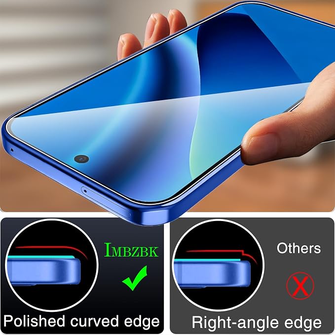 IMBZBK 3 Pack Screen Protector for Google Pixel 10a Accessories, Case Friendly - Image 7