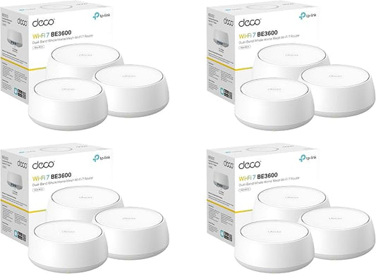 TP-Link Deco 7 BE23 Dual-Band BE3600 WiFi 7 Mesh Wi-Fi System | 4-Stream 3.6 by TP-Link