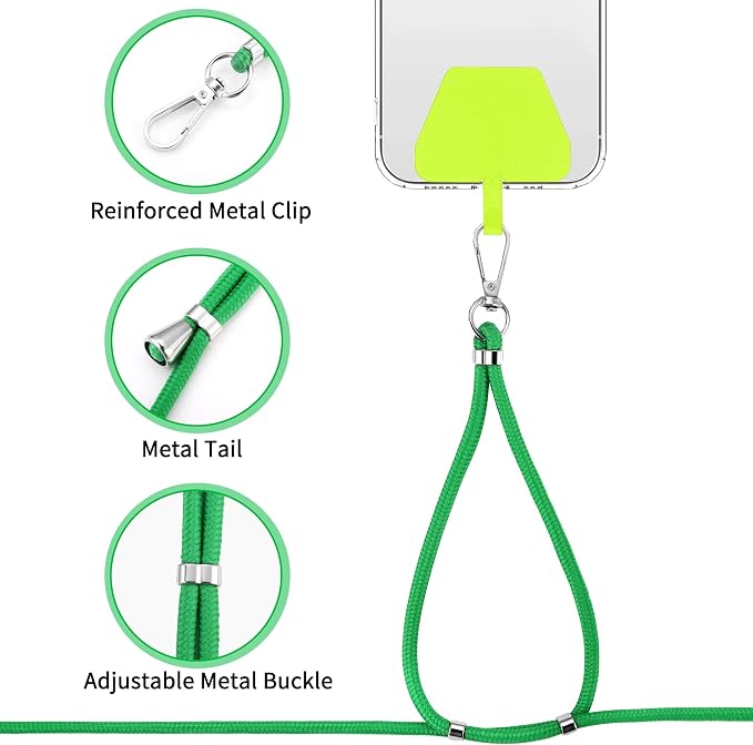 CACOE Phone Lanyard 2 Pcs-2 Pcs Adjustable Neck Strap, Universal Crossbody - Image 5